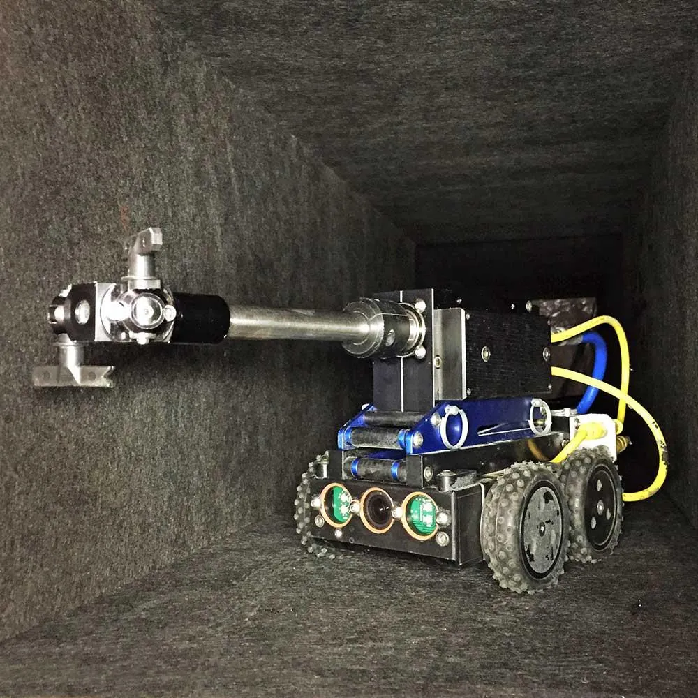 Robotic duct cleaning equipment