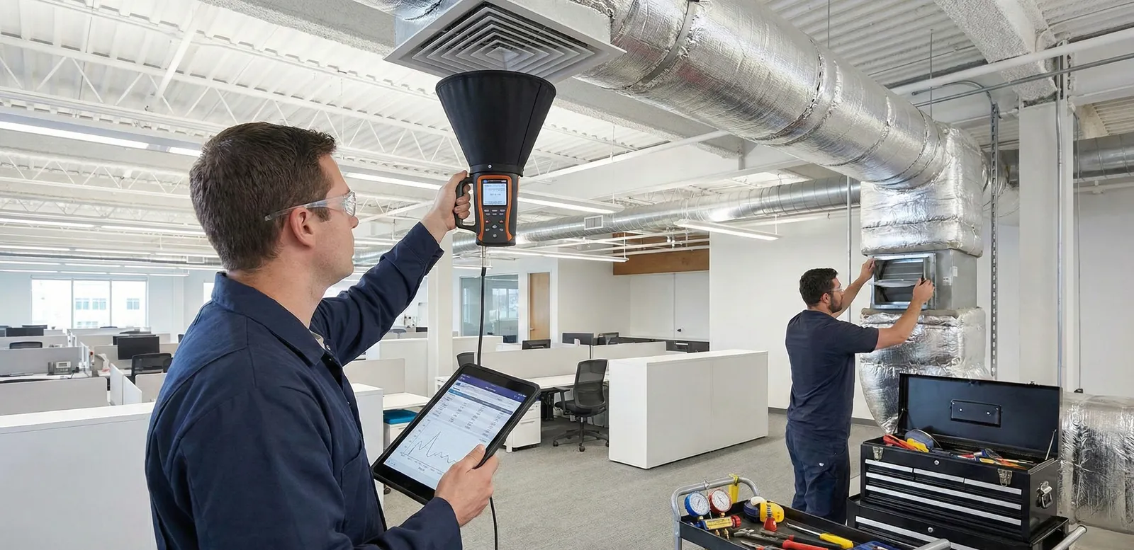 HVAC Air Balancing and IAQ Testing Service