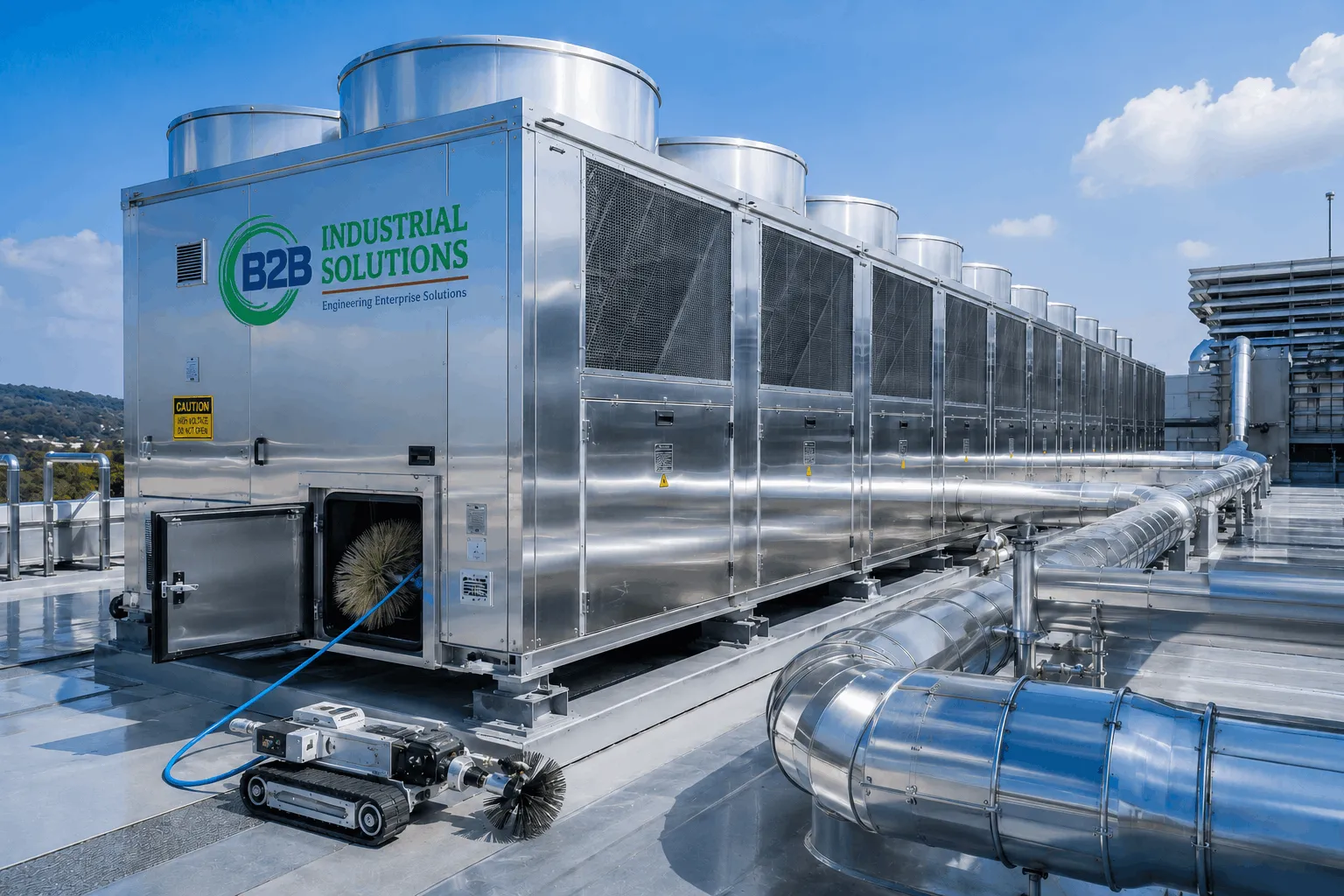Commercial HVAC system ducts