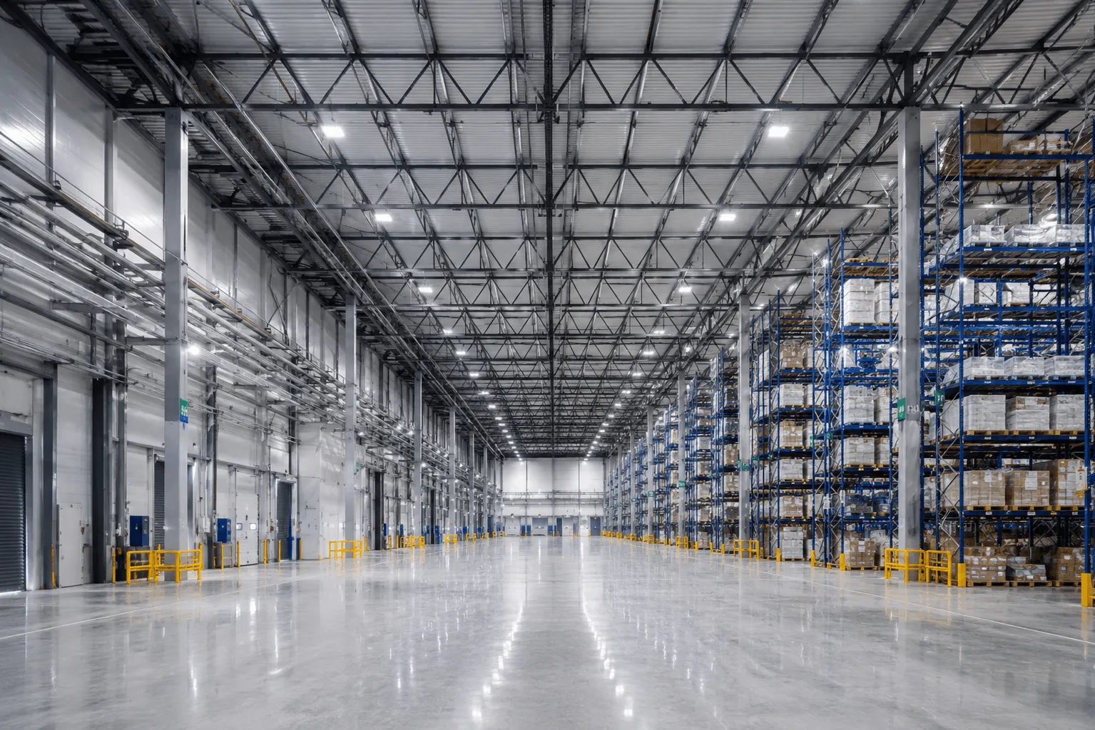 Industrial lighting fixtures