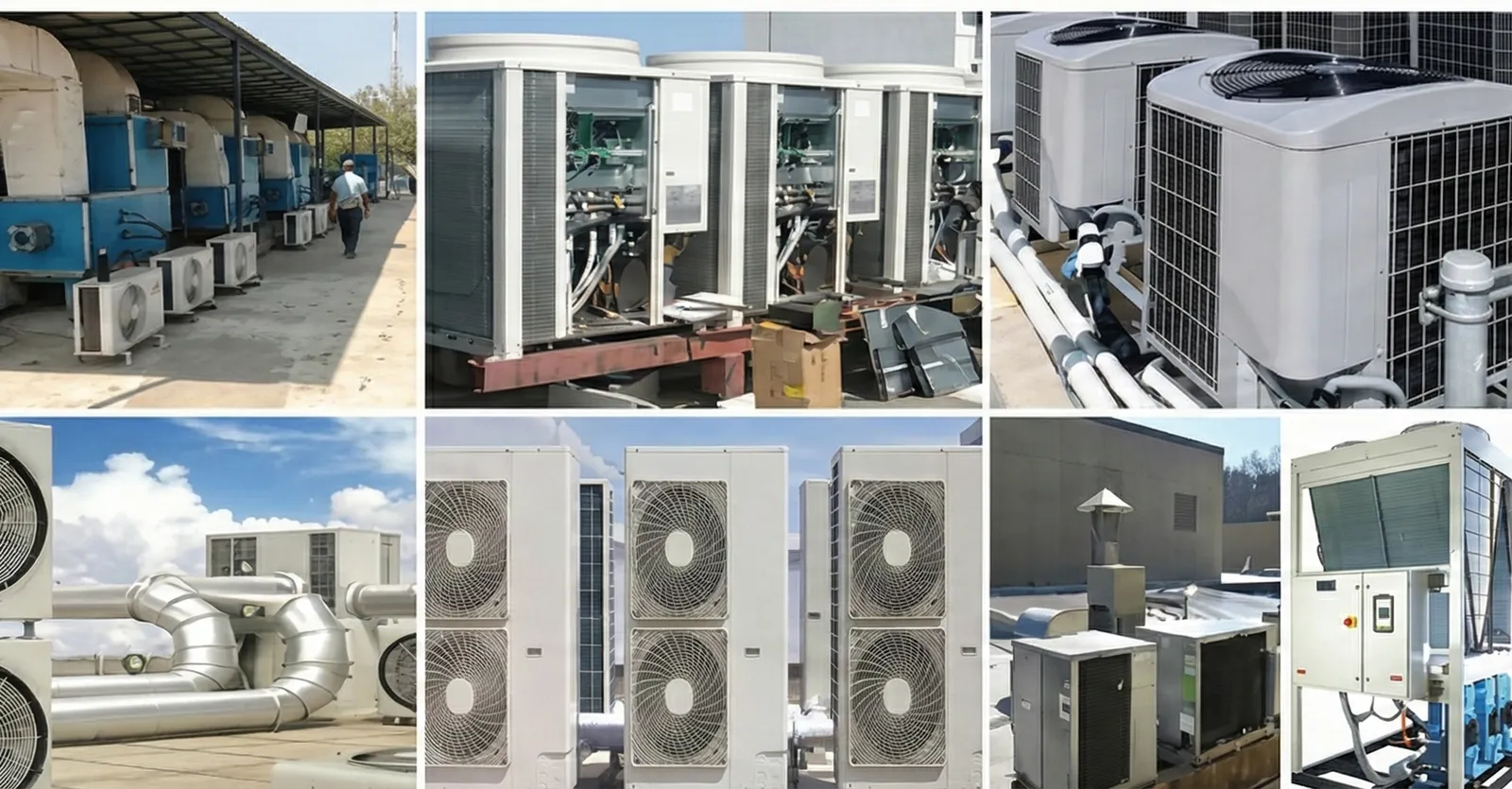 Commercial HVAC system ducts